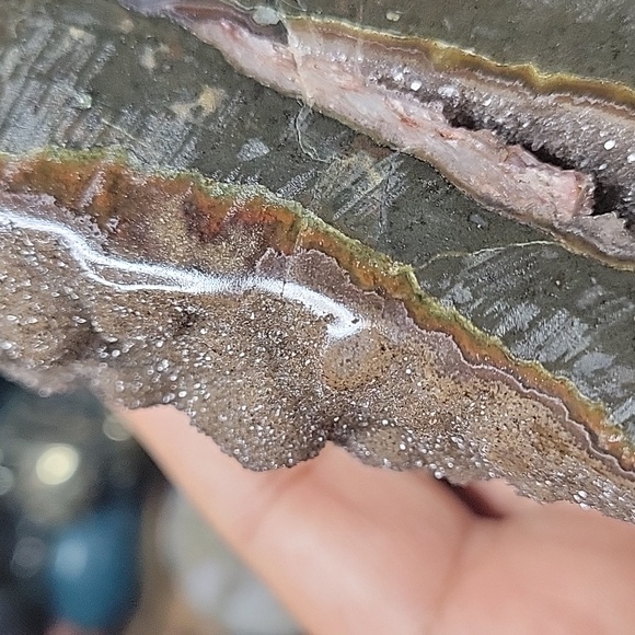 Amethyst Sugary & Botryoidal Brown Cutbase | From Brazil | 1.9lbs - Picture 11 of 12